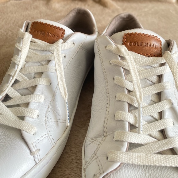 Cole Haan Grand Crosscourt W07341 Womens White Leather Size 7.5B Mindi - Picture 2 of 5